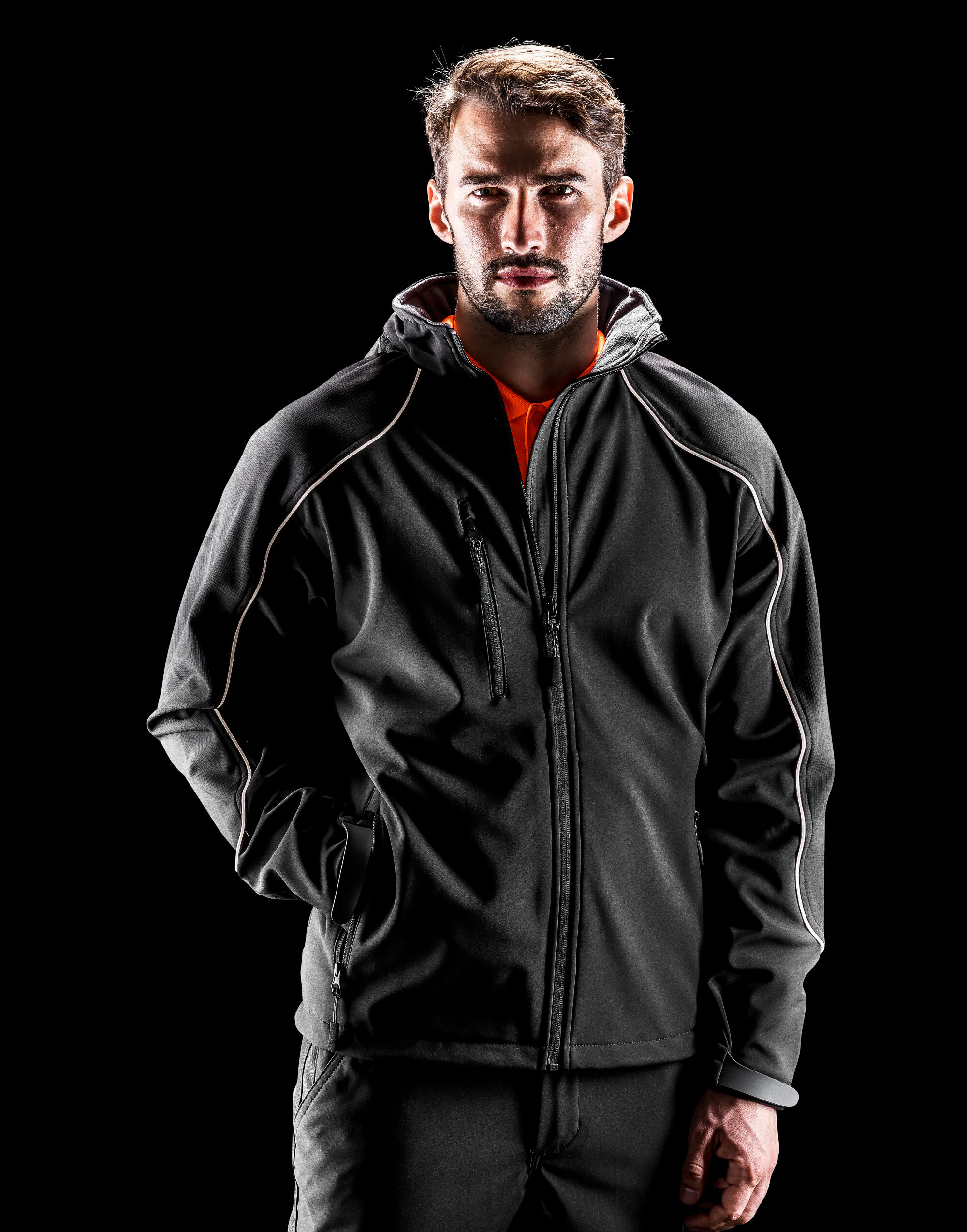 R118X - prod_44833_r118x_157470.jpg Hooded Softshell Jacket - Image 1
