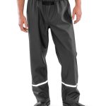 Prism PU Waterproof Trouser With Reflective Bands and Recycled Backing