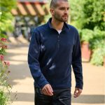 100% Recycled Half Zip Fleece