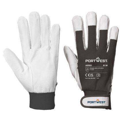 Leather 110 Grain Palm Mechanical Glove