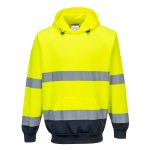 Hi-Vis Contrast Hoodie - Image 2
