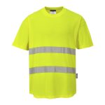 Hi-Vis Cotton Comfort Mesh Insert T-Shirt S/S  - Image 2