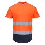 Hi-Vis Contrast Mesh Insert T-Shirt S/S 
