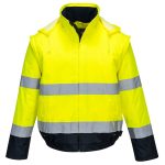 Hi-Vis 2-in-1 Contrast Essential Lite Bomber Jacket  - Image 2