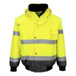 Hi-Vis 3-in-1 Contrast Bomber Jacket  - Image 4