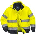 Hi-Vis 2-in-1 Contrast Bomber Jacket  - Image 2