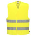 Hi-Vis Two Band Vest  - Image 3