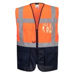 Warsaw Hi-Vis Contrast Executive Vest 