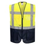 Warsaw Hi-Vis Contrast Executive Vest  - Image 3