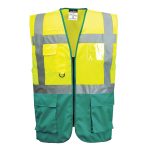 Warsaw Hi-Vis Contrast Executive Vest  - Image 4