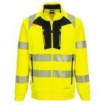 DX4 Hi-Vis Funnel Neck Zipped Sweatshirt - Image 2