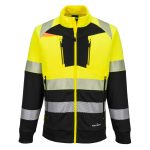 DX4 Hi-Vis Class 1 Funnel Neck Zipped Sweatshirt  - Image 2