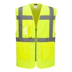 ES1 Essential Hi-Vis Mesh Executive Vest - Image 2