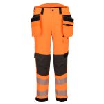 EV4 Hi-Vis Stretch Detachable Holster Class 2 Trousers - Image 3