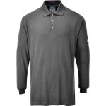 Modaflame Knit FR Long Sleeve Polo Shirt - Image 2