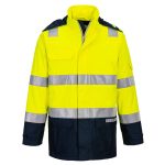 Bizflame Rain+ Hi-Vis Multi-Norm Contrast FR Jacket - Image 2