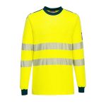 PW3 Modaflame Knit Hi-Vis FR Long Sleeve T-Shirt - Image 2