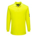Modaflame Knit FR Long Sleeve Polo Shirt