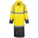 Hi-Vis Contrast Raincoat 122cm - Image 2