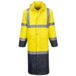 Hi-Vis Contrast Raincoat 122cm - Image 3