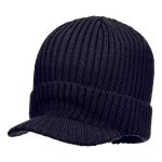 Beanie Hat with Peak - Image 2