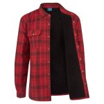 KA3 Sherpa Lined Check Shirt - Image 2