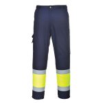 Hi-Vis Lightweight Contrast Class 1 Service Trousers - Image 3