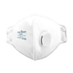 FFP3 Valved Dolomite Fold Flat Respirator (Pk20)