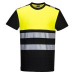 PW3 Hi-Vis Cotton Comfort Class 1 T-Shirt S/S  - Image 2