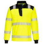 PW3 Hi-Vis 1/4 Zip Sweatshirt - Image 2