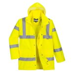 Hi-Vis Breathable Rain Traffic Jacket - Image 2