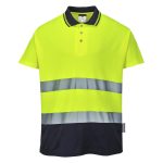 Hi-Vis Cotton Comfort Contrast Polo Shirt S/S  - Image 2