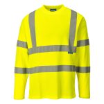 Hi-Vis Cotton Comfort T-Shirt L/S  - Image 2