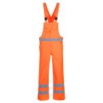 Hi-Vis Breathable Rain Bib and Brace