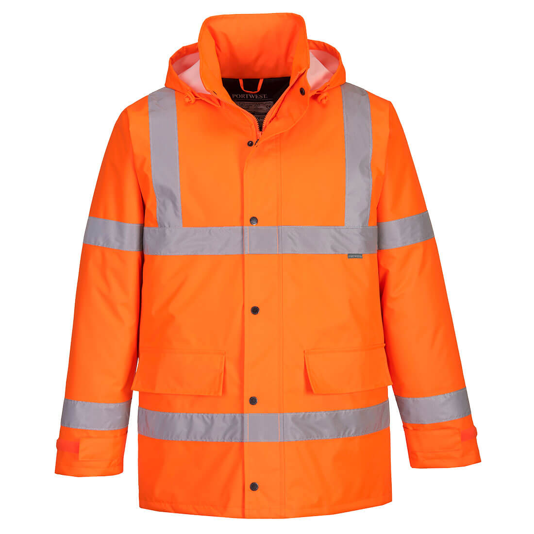 S460 - S460ORR.jpg Hi-Vis Winter Traffic Jacket - Image 1