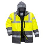 Hi-Vis Contrast Winter Traffic Jacket  - Image 5