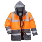 Hi-Vis Contrast Winter Traffic Jacket  - Image 2
