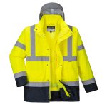 Hi-Vis 4-in-1 Contrast Traffic Jacket  - Image 2