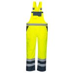Hi-Vis Breathable Contrast Rain Bib and Brace - Image 3