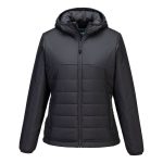 Professional Women's Hooded Insulated Baffle Jacket - Image 2