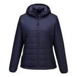 Professional Women's Hooded Insulated Baffle Jacket - Image 3