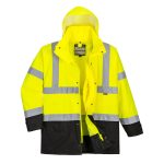 Hi-Vis 5-in-1 Contrast Executive Jacket  - Image 3