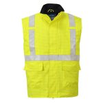 Bizflame Rain Hi-Vis FR Bodywarmer - Image 2