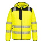 PW3 Hi-Vis Square Baffle Jacket - Image 2