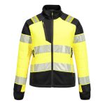 PW3 Hi-Vis Women's Hybrid Baffle Jacket - Image 2