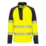 PW3 Hi-Vis 1/4 Zip Sweatshirt - Image 2