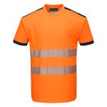 PW3 Hi-Vis Cotton Comfort T-Shirt S/S  - Image 2