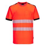 PW3 Hi-Vis Cotton Comfort T-Shirt S/S  - Image 3