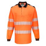 PW3 Hi-Vis Cotton Comfort Polo Shirt L/S 