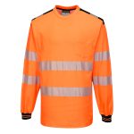 PW3 Hi-Vis Cotton Comfort T-Shirt L/S 